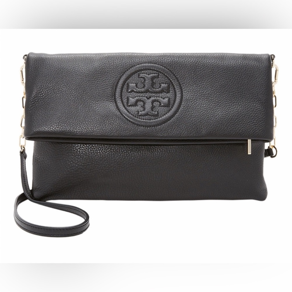 Tory Burch Bombe Fold-Over Crossbody/Clutch Bag